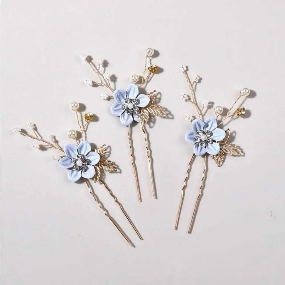 Flower hair pin M1132